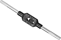 Vista 7 de Mango de llave de grifo, ajuste M4-M12 8/16"-1/2" (UNC/UNF), llave inglesa ajustable de un solo extremo, herramienta manual de roscado