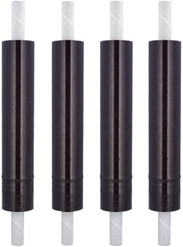 Vista 37 de PSBM - Rollo de película elástica roja con asas de núcleo extendido, 1 paquete, 20 pulgadas x 1000 pies, calibre 80, rollos de película elástica a