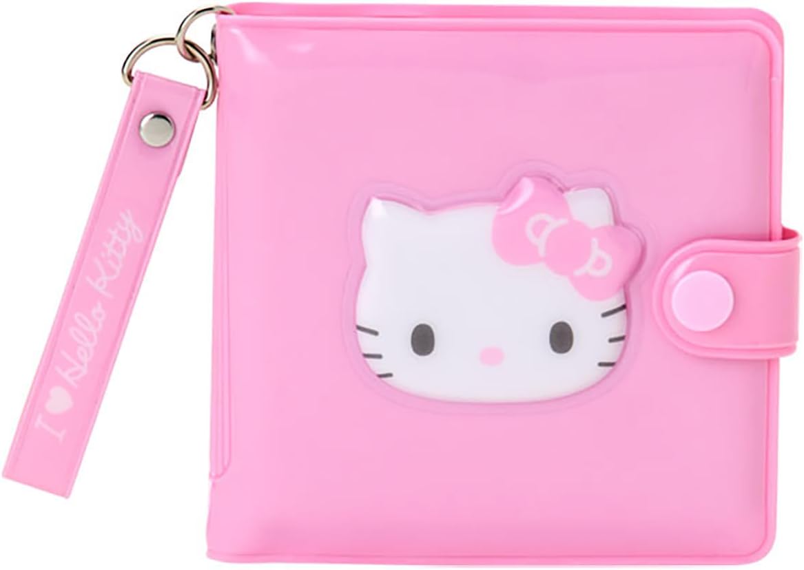 Sanrio 606448 I Love Hello Kitty Vinyl Wallet, Pink, PVC Wallet, Bi-fold Type, For Ages 3 and Up
