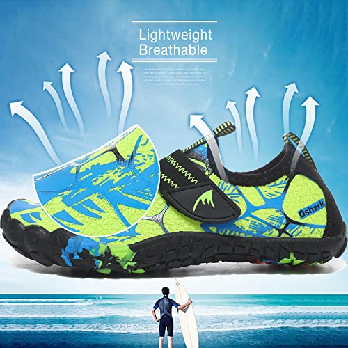 Image of Quickshark Kids Water Shoes Boys Girls Barefoot Aqua Socks Outdoor Indoor Quick Dry Sandals Lightweight Slip On Walking Sneakers for Beach Pool Swim (Little Kid /Big Kid)