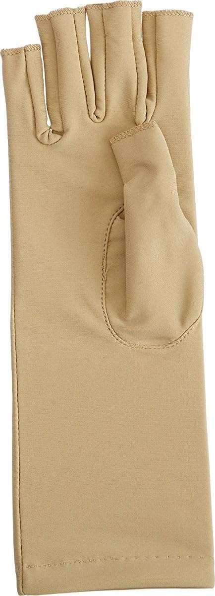 Rolyan Compression Glove Fingerless Compression Glove for Arthritis for Men Women Arthritis Compression Gloves for Carpal Tunnel Compression