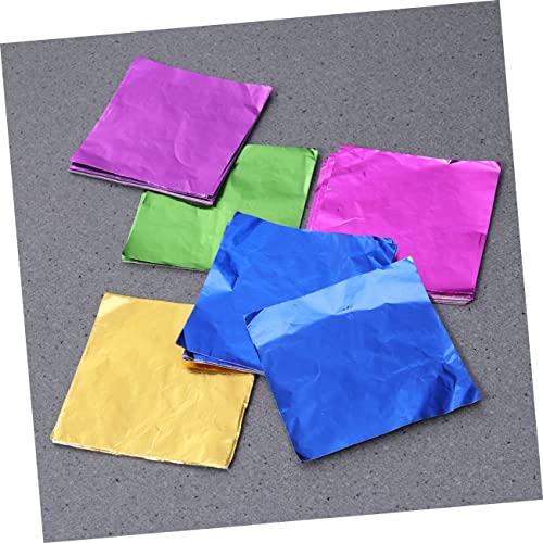 TEHAUX 5 Pacotes De Papel De Embrulho Embalagens De Doces Para Embalagens De Alimentos De Chocolate