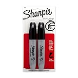 Sharpie Chisel Tip Permanent Markers, Black 2 ea (Pack of 18) – view 4