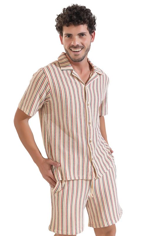 armisto 508 Striped Riviera Red Resort 2-piece Set - XL-picture-30