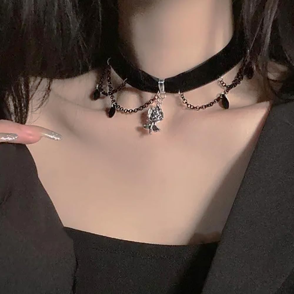 Hip Hop Necklace-Personalized Collarbone Chain-Fashion Necklace - Image 7