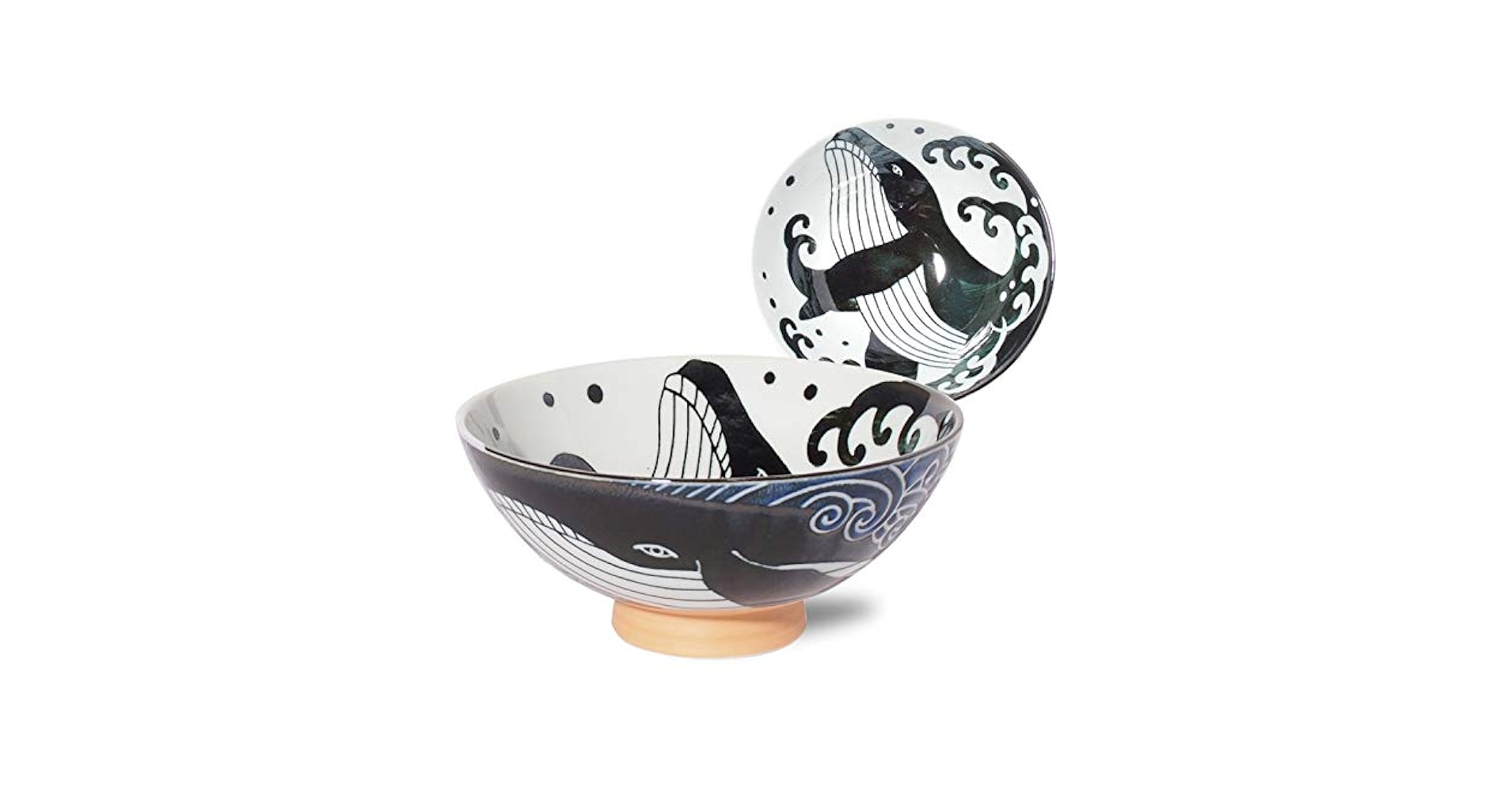 VALIEM BOWL-Ｌ CaterLine® Servingware 64 fl oz (1893ml) Black Luau Serving