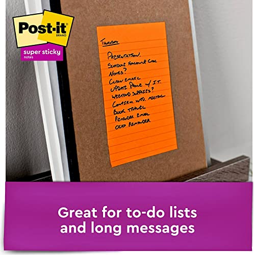 Post-it Super Sticky Notes Mmm5845ssuc blocs de notes autocollantes - 4