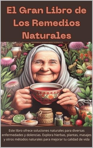 El Gran Libro de los Remedios Naturales: Este libro ofrece soluciones naturales para diversas enfermedades y dolencias. Explora hierbas, plantas, masajes y otros métodos naturales El Gran Libro de los Remedios Naturales: Este libro ofrece soluciones naturales para diversas enfermedades y dolencias. Explora hierbas, plantas, masajes y otros métodos naturales
