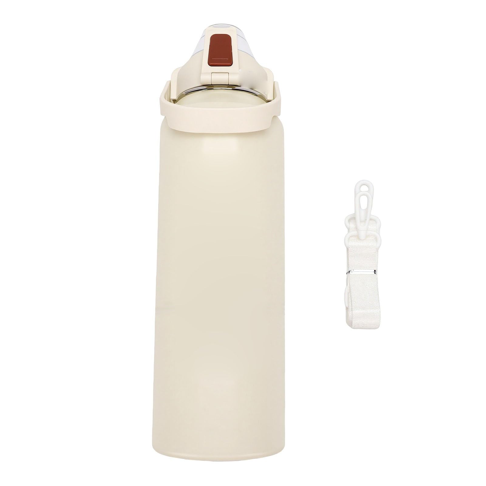 Botella de Agua Aislada con Capacidad de 2000ml (WHITE)