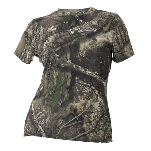 DOING SOMETHING GREAT DSG Outerwear Ultra Lightweight Short Sleeve Camo Shirt - UPF 50+