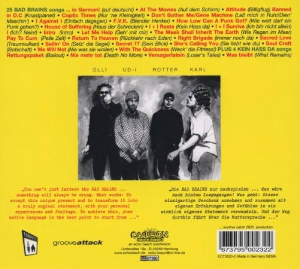 Bad Brains CD 19枚セット（バラ売り不可） Bad Brains CD 19枚セット（バラ売り不可） Bad Brains CD 19枚