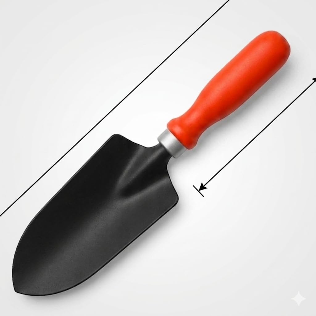 Garden Trowel – 1 PC Heavy-Duty Metal Gardening Tool with Ergonomic Handle | Premium Digging & Transplanting Hand Tool for Home Garden, Indoor Pots, Balcony & Outdoor Gardening-image-43