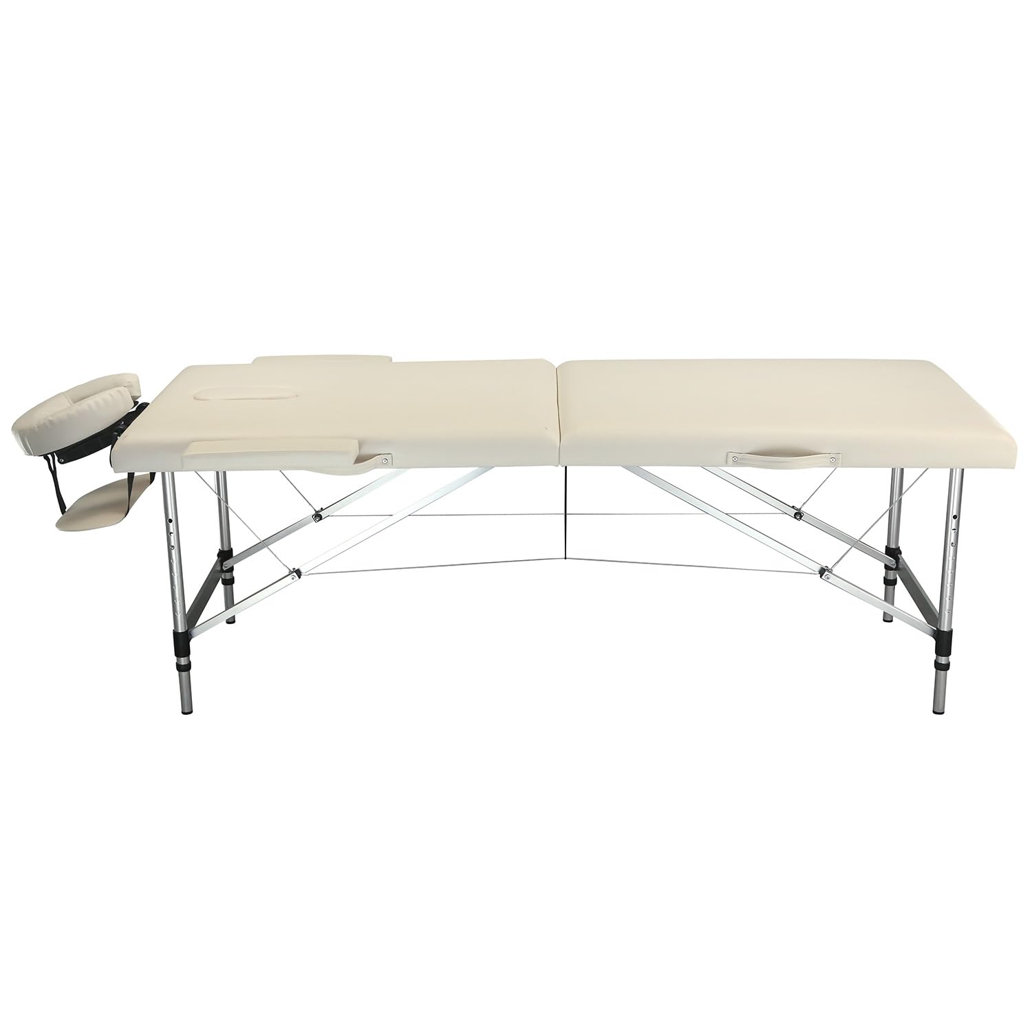 Voyage Basic Set | Mobile Massageliege | Kofferliege (Basic beige)
