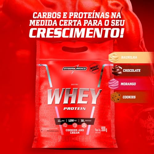 Integralmédica - Hipercalórico Nutri Whey Protein - Chocolate - 900g