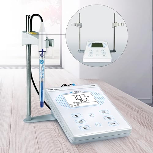 PH700-BC Benchtop Lab pH Meter for Biotechnology and Pharmaceutical Samples, Liquid Food, Protein-containing Liquids, Compatible with TRIS Buffers