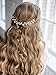 JAKAWIN Pearl Bride Wedding Hair Vine Silver Bridal Hair Accessories Rhinestone Hair Piece for Women HV192 (1 Silver)
