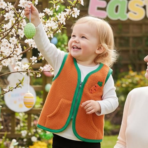 Image of Toddler Baby Girl Boys Sleeveless Fleece Plush Vest Sherpa Waistcoat