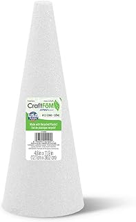 FloraCraft CraftFōM Cone White