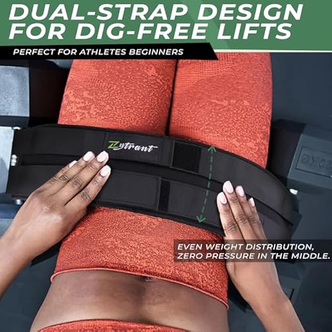 Hip Thrust Barbell Pad Belt for Gym, Fitness Booty Support Cushion for Squats and Pilates