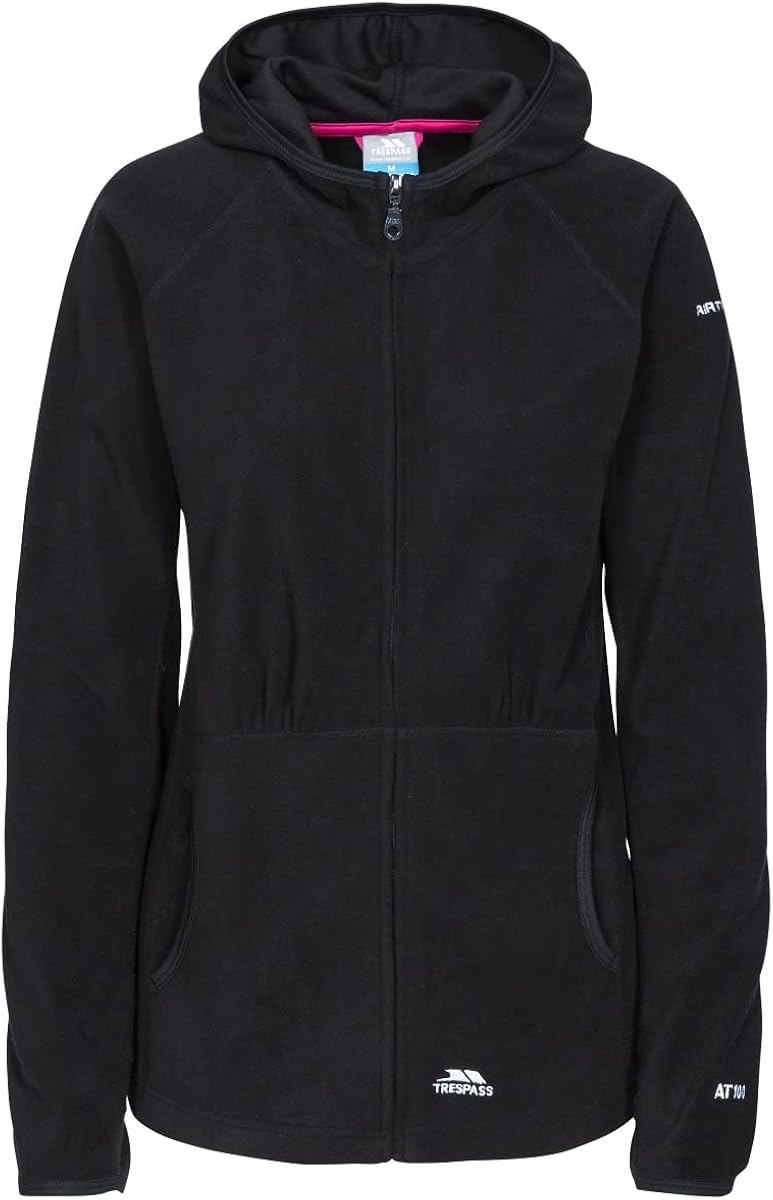 Trespass Women's Marathon Microfleece Zip Thru Hood Fleece