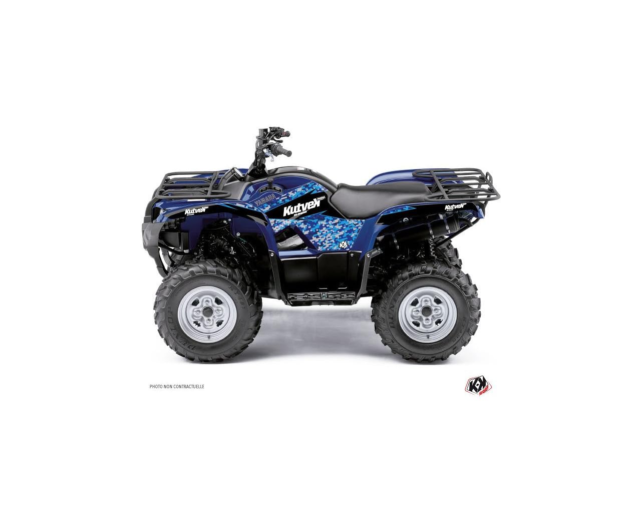 Kit decoración quad Yamaha Grizzly 125 para rutas de barro y montaña 3