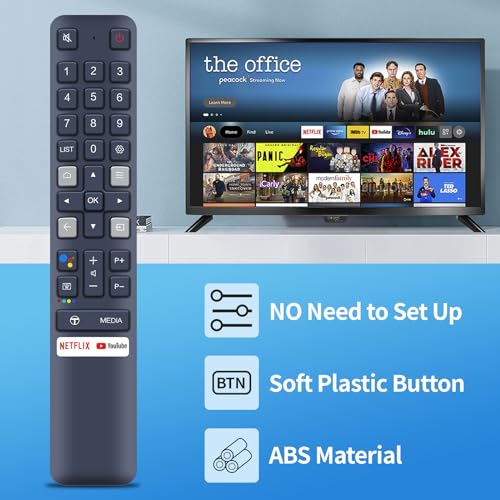 GOUYESHO RC901V FMR1 Remote Control Replace fit for TCL iFFALCON LCD TV 32F510B 43K610B 55K610B 65K610B F510B K610B N8Q3 P618 43P618 50P618 55P618 65P618(No Voice Function) - Image 3