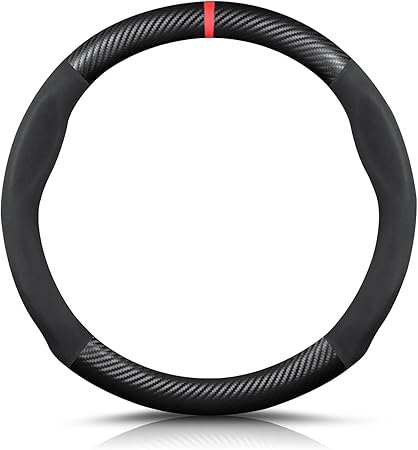 Ergocar D-vorm auto stuurhoes antislip auto sport stuurbescherming
