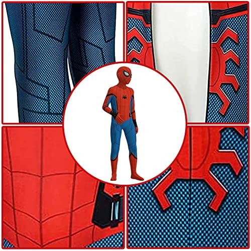 Superhero Costume for Kids Cosplay Bodysuite 3D Style Jumpsuit Christmas Cosplay Party Supplies 5 51eCEq