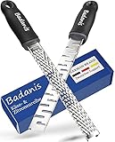 ✅ UNIVERSELL – Unsere Käsereibe ist nicht nur für Parmesan ideal. Je nach Modell raspelt sie auch auch jeden mittelharten Käse, Zitrusfrüchte, Schokolade, Muskat, Zimt, Tonkabohnen, Ingwer uvm.