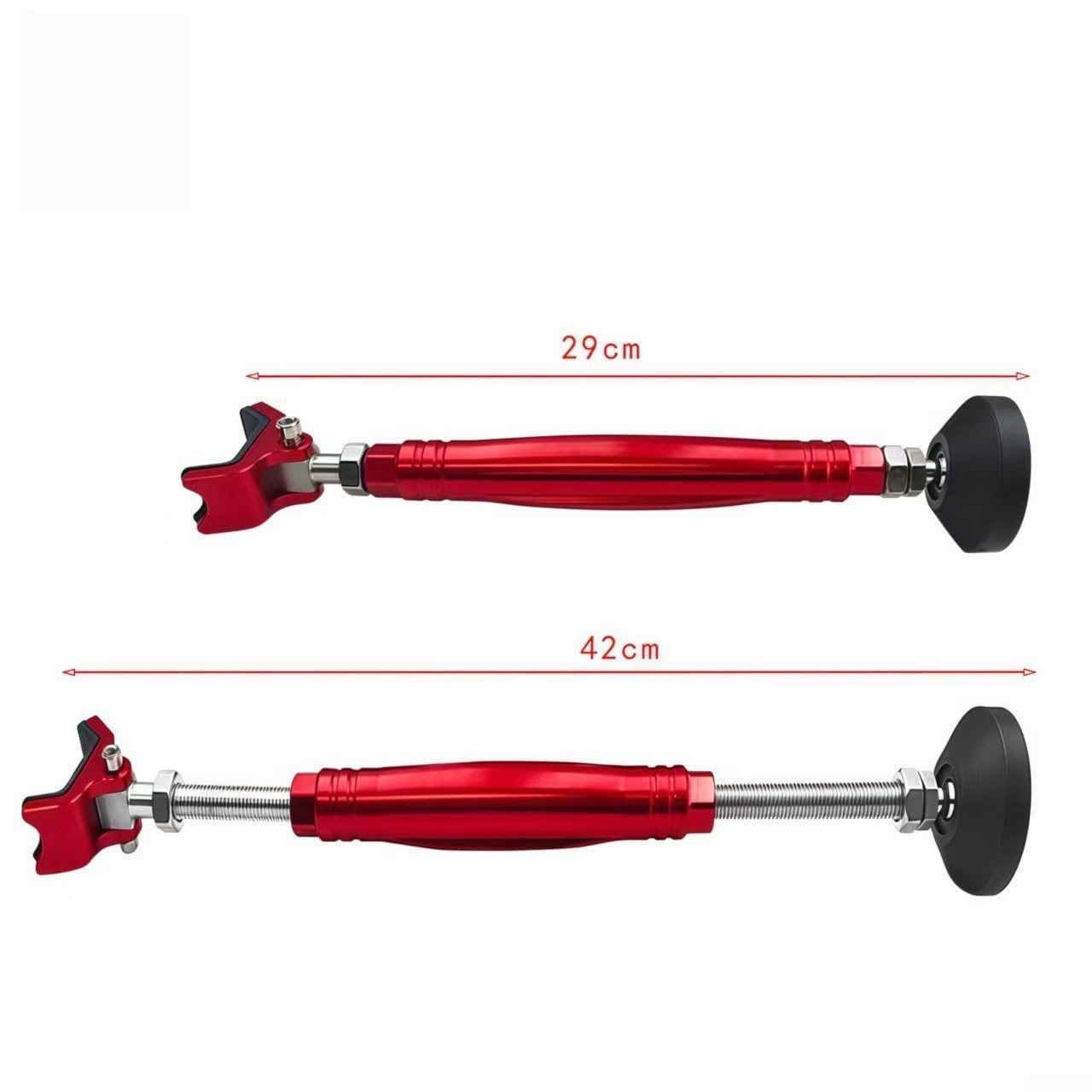 Motorrad Ständer Halterung Aluminium Rot Universell