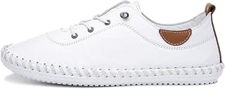St Ives Leather Plimsoll