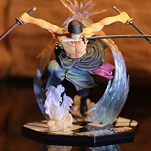 Anime One Piece Roronoa Zoro Figure New World Version PVC Collection Modèle Figurine Décoration Ornements Cover