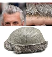 LYRICAL HAIR Toupee For Men Ultra Thin Skin Men Hair Replacement System 0.04mm Super thin Poly Al...