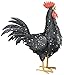 Rooster Crowing Black MED 16in Regal Art and Gift