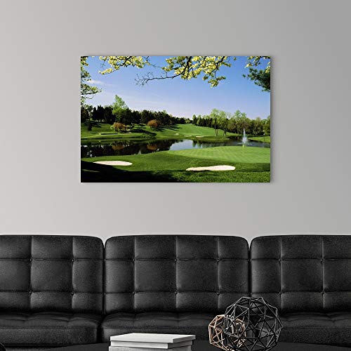 Golf Course, Congressional Country Club, Canvas Wall Art Print, Photography Artwork #TOP3