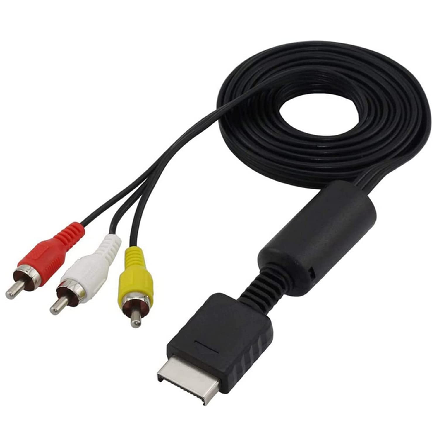 SKEIDO Multi Component Games Audio Video AV Cable to RCA for SONY PS2 PS3 PlayStation SYSTEM Cable Console TV Game Computer Accessories