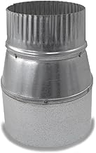 Reduction for chimneys in Galvanized Steel - Smooth Series - 150 to 80 mm