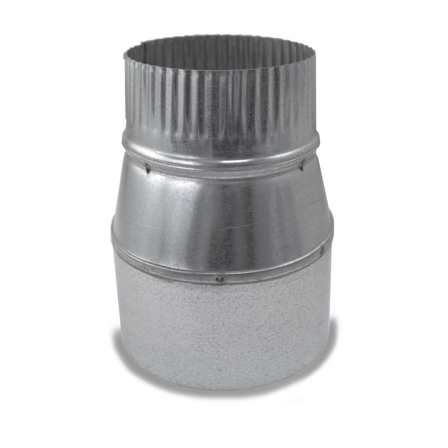 Reducción para chimeneas en Acero Galvanizado - Serie Lisa - 350 a 300 mm