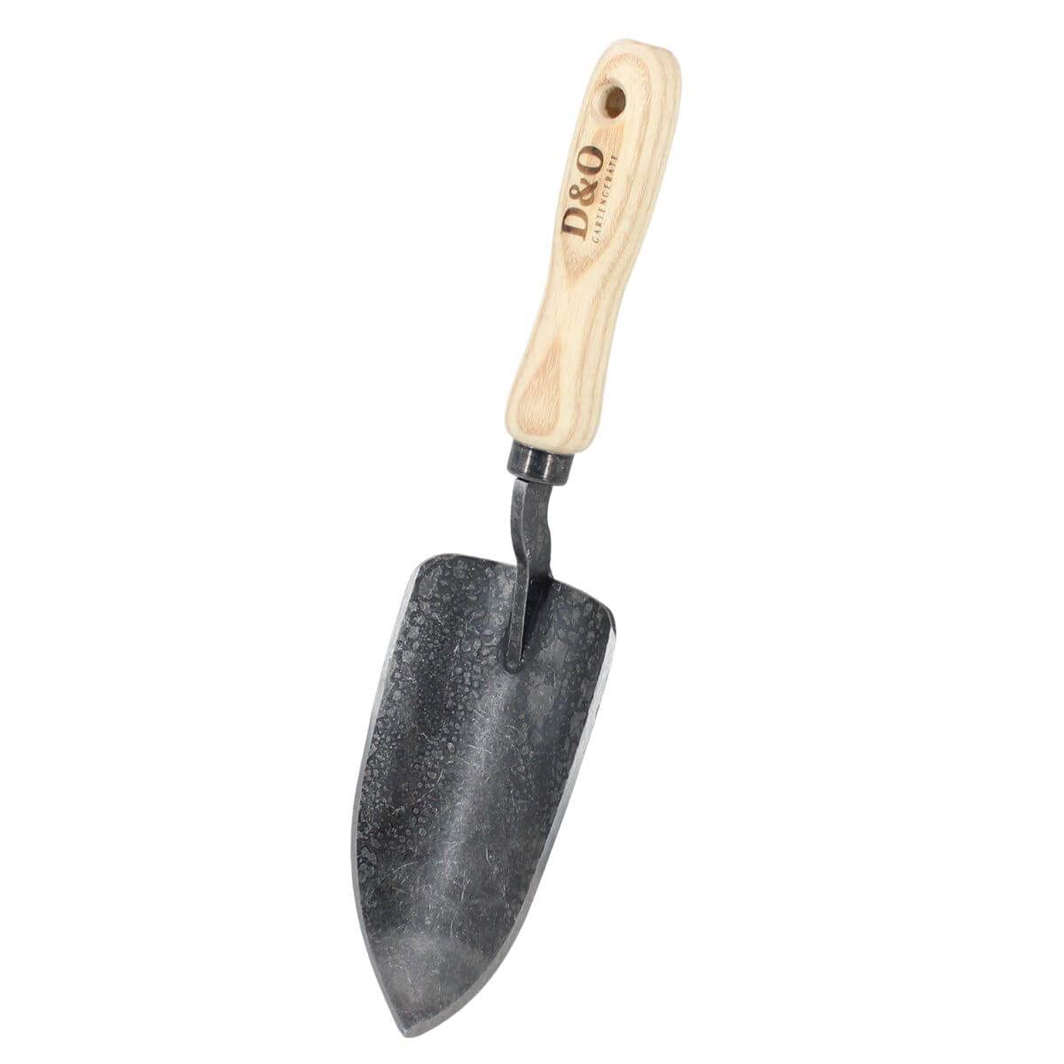 D&O - Welldone Pflanzkelle aus Borstahl - 34 cm Gartenkelle mit Esche-Griff