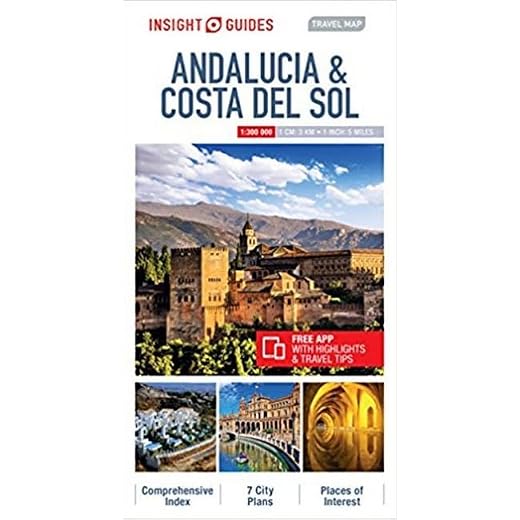 Insight Guides Travel Map Andalucia & Costa del Sol