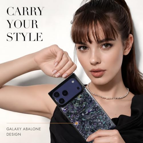 Image of COCOMII Rectangle for iPhone 18 Pro Max /17 Pro Max Case, Galaxy Abalone