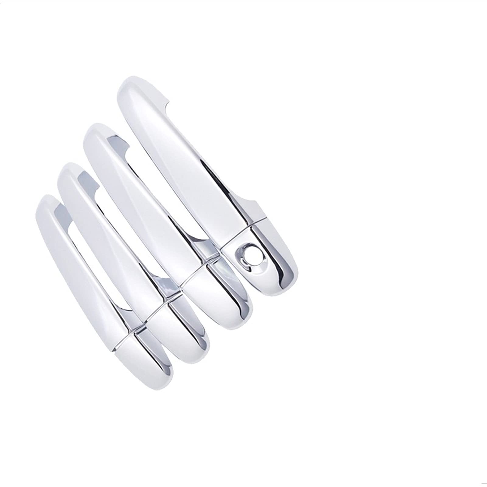WEHOMY For T&oyota For Yaris XP130 MK3 For Vitz Car ABS Chrome 4Door Handles Cover Trim Stickers9 2012-2019