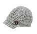 Bestknit Baby Boy Boy Crochet Baby Hat Newsboy Button