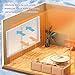 tow000ack Window Insulation Kit,Punch Free Plastic Window Cover for Winter to Keep Cold Out,Thickened Reusable Weatherproofing Window Insulation Film,with Tape,Custom (36in x 67in)
