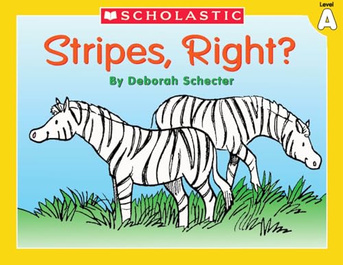 Little Leveled Readers: Level A - Stripes, Right?: Just the Right Level to Help Young Readers Soar!