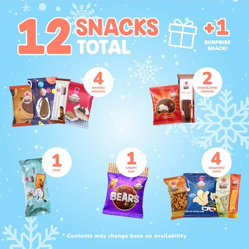Midi-International-Snack-Box-Premium-Exotic-Foreign-Snacks-Unique-Snack-Food-Gifts-Included-Light-Blue-Space-Theme-Candies-from-Around-the-World-12-Full-Size-1-Bonus-Snacks