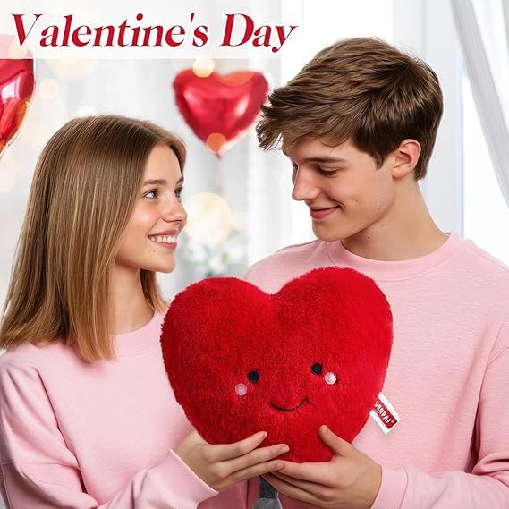 Image of ZEXSAZONE Toy Cute I Love Heart Shaped | 30 cm | Plushie Soft Toys for Kids | Plush Soft Toys for Baby Boys and Girls Kids - Teddy | Best Valentine Gift (Combo Pack of 2)