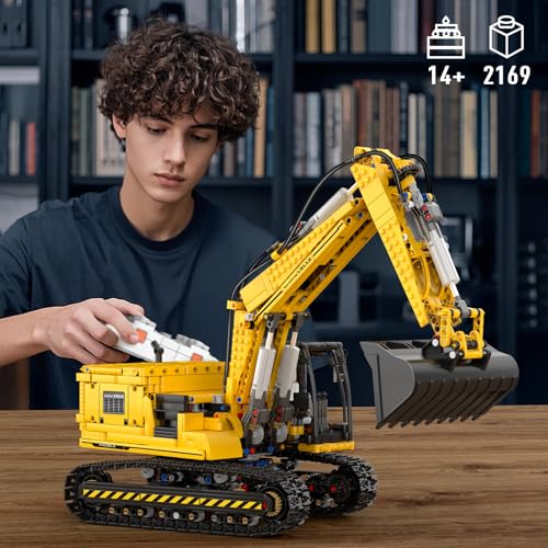 Mould King RC Construction Excavator Building Sets, 13112 Engineering Model Kits with APP Remote Control, STEM Construction Vehicle Sets for Adults & Teens 14+ (2169 Pcs) by Mould King - Image 6