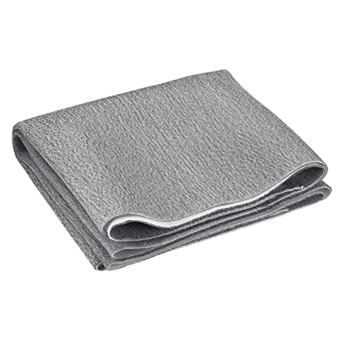 Tissu gris clair en maille pour haut-parleur - Toile anti-poussière de protection 50x155cm