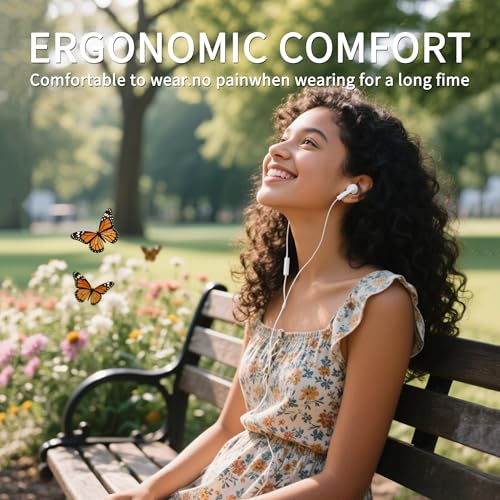 Image of Wired Headphones for iPhone Ear buds with Lightning Connector (Built-in Microphone & Volume Control) Earbuds Compatible for iPhone 14 /14 Pro /14 Plus /13 /12 /11 /XR /XS /X /8 /7【Official Certified Earphones】